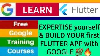 Learn FLUTTER APP Development from scratch by GOOGLE Free Courses | Flutter Tutorial for Beginners