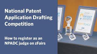 Learn how to register on zFairs to become a National Patent Application Drafting Competition judge