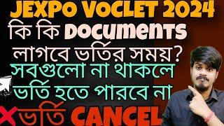 Jexpo Documents 2024| Jexpo 2024 Admission process| Voclet 2024| Jexpo Counselling 2024| Jexpo 2024