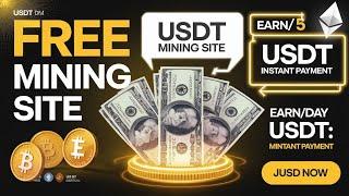 New Usdt Earning Site | Usdt Mining Site 2025 | Best Usdt Investment site | New Usdt Site 2025