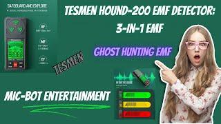 TESMEN Hound-200 EMF Detector 3 in 1 Tester - Also works for ghost hunting! #emfmeter #ghosthunting