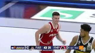 AdmiralBet ABA League 2023/24 highlights, Round 23: Partizan Mozzart Bet - FMP Soccerbet (16.3.2024)