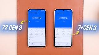 Snapdragon 7s Gen 3 Vs Snapdragon 7 Plus Gen 3 | Antutu Score & Benchmark
