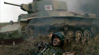 電影！日軍坦克進攻戰壕，小兵利用地形，一捆手雷炸毀坦克 ️ 抗日 | kungfu | Action