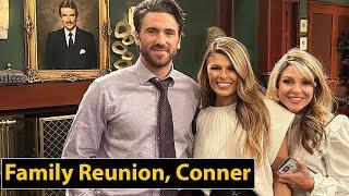 Y&R star Conner Floyd's Family & Wife Visits the Set!