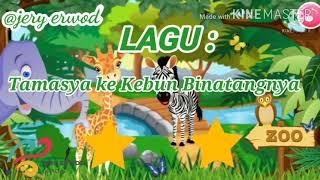 Lagu Anak PAUD : Tamasya ke Kebun Binatang (versi binatang asli)