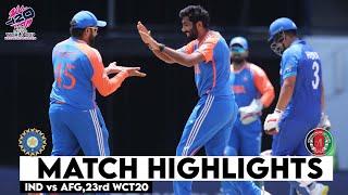 ICC T20 World Cup 2024 | India vs Afghanistan | Full Highlights 2024 | IND VS AFG 2024 Highlights