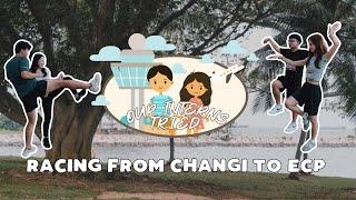 Our Interns Tried | Episode 17: Cycling and Racing from Changi Airport to East Coast Park