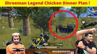 Shreeman Legend Chicken Dinner Full Plan | BGMI mobile | #bandhilki  #shreemanlegendlive