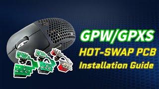Guide to upgrade Logitech G Pro Wireless / G Pro X Superlight with hot-swappable microswitch PCB!