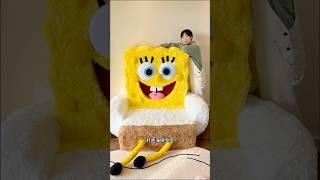 Natasha made sofa by Spongebob design  #shorts #usa