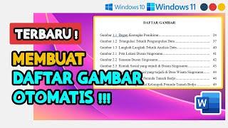 CARA MEMBUAT DAFTAR GAMBAR OTOMATIS DI WORD (TERBARU)