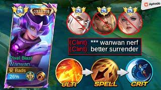 THIS WANWAN ULTI CRIT ABUSED IS REALLY BROKEN 101%