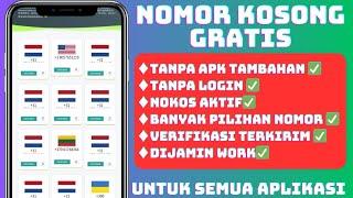 terbaru ‼️ cara mendapatkan nomor kosong gratis untuk WhatsApp| nokos wa terbaru 2024