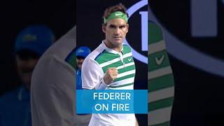 Federer wins JAW-DROPPING point against Djokovic! 