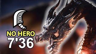 〖MHW:IB〗 Great Sword vs. Fatalis | 7'36'25 | Freestyle | No Heroics/Palico