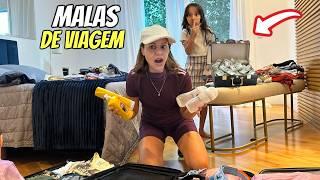 Passei quase 1 HORA fazendo malas de viagem e isto aconteceu!