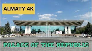 PALACE OF THE REPUBLIC  | Walking Tour 4k 60fps | Almaty City