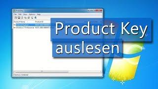 Anleitung: Windows 7 Product Key / Produktschlüssel auslesen (Deutsch)