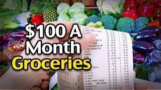 10 Ways To Spend $100 A Month On Groceries - Easy Grocery Budget Ideas!