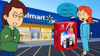 Rosie Steals A Nintendo OLED From Walmart / GROUNDED!! / ARRESTED!