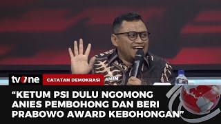 Timnas AMIN Bongkar Jejak Digital Partai PSI yang Dianggap Tidak Beretika | Catatan Demokrasi tvOne