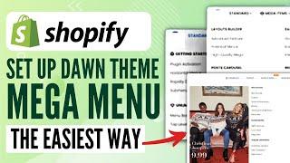 How to Set Up Dawn Theme Mega Menu in Shopify