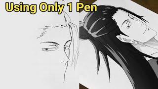 How to Draw Anime JUJUTSU KAISEN | Drawing GETO SUGURU very easy