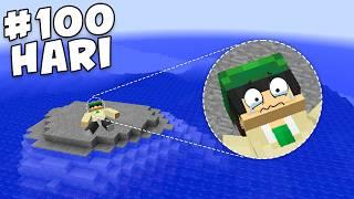 Tantangan 100 Hari Minecraft Ocean Only