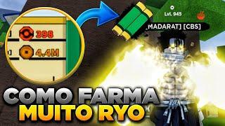 MELHORES MISSÕES PARA FARMA RYO E EXP NO SHINDO LIFE!!!