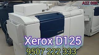 Xerox D125 Full Demo