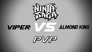 Ninja Saga PVP ViperClutch vs AlmondKing (Zhen, JG)