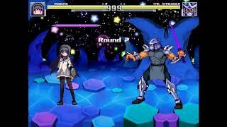 NICK54222 MUGEN: Homura Akemi (me) VS Shredder