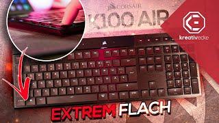 DIE DÜNNSTE GAMING TASTATUR DER WELT! Corsair K100 AIR Wireless? Lohnt sie sich? (+ Giveaway)