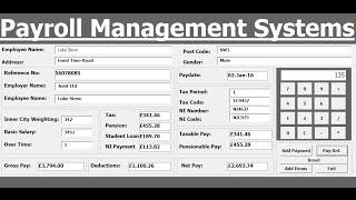 How to Create Payroll Management Systems in Excel using VBA