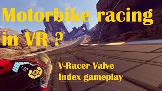 V-Racer Hoverbike in VR is a blast!