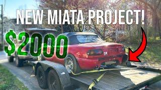 We Bought THIS MIATA For $2000 In 2023?!