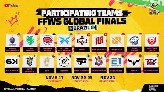 FFWS Global Finals 2024 - KO D1 | بطولة فري فاير العالمية 2024 - مرحلة خروج الخاسر اليوم 1