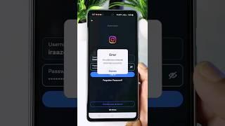 Instagram An Unknown Network Error has Occurred Problem Solved ||