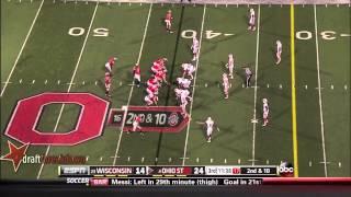 #44 Chris Borland, ILB, Wisconsin vs Ohio St '13