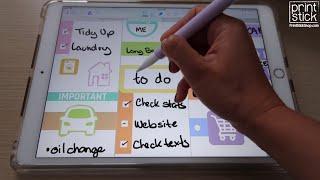 Digital Planner for iPad - Print Stick's The Color Planner V2