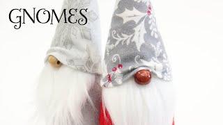 Sew CHRISTMAS GNOMES! Detailed Instructions. Quick and Easy! Free Pattern. Multiple Sizes.