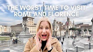 Discover The Worst Time To Visit Rome And Florence, Italy In 2024!