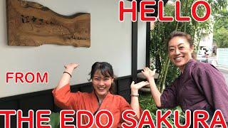 Greetings from The Edo Sakura - Japanese traditional hotel in Tokyo