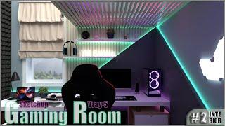 Desain Ruang Gaming Simple | Ide Desain Interior | Interior Desain Kamar Gaming Part 1