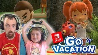 WASSERPISTOLEN SCHLACHT - Go Vacation Switch Gameplay Deutsch | EgoWhity