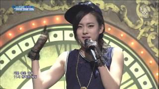 [Live HD] Full Moon -  Sunmy feat Lena (Comeback stage - 140223 ) 1080p