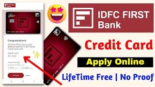 IDFC First Bank Credit Card Apply Online - How To Apply Idfc Bank Credit Card