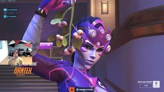 POTG! DANTEH WIDOWMAKER GAMEPLAY OVERWATCH SEASON 6 TOP 500