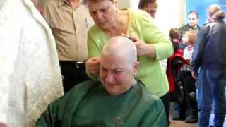 Anita shaves for cancer part 2